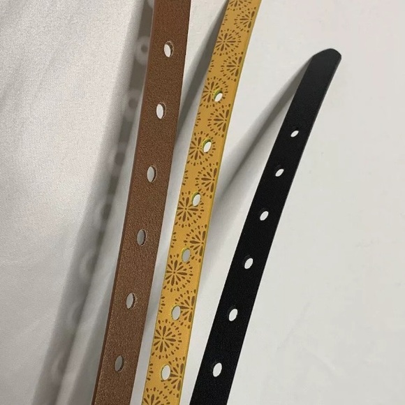 3/$20 NWT LC Lauren Conrad Women's Juniors Set 3 Belts Size XL Syn Leather - Picture 8 of 9